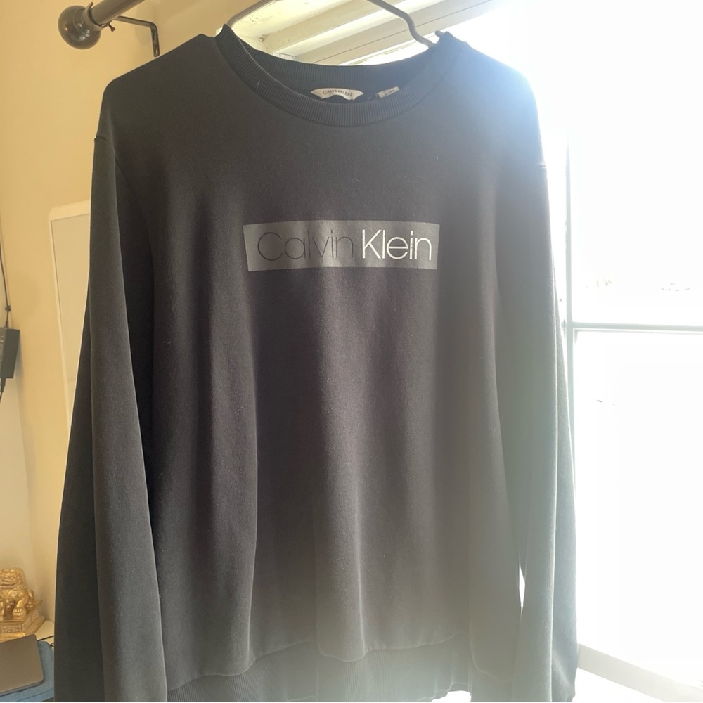 Calvin Klein Men's Black Sweater